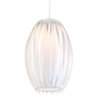 Colours Protea Clear Ribbed Light shade (D)175mm