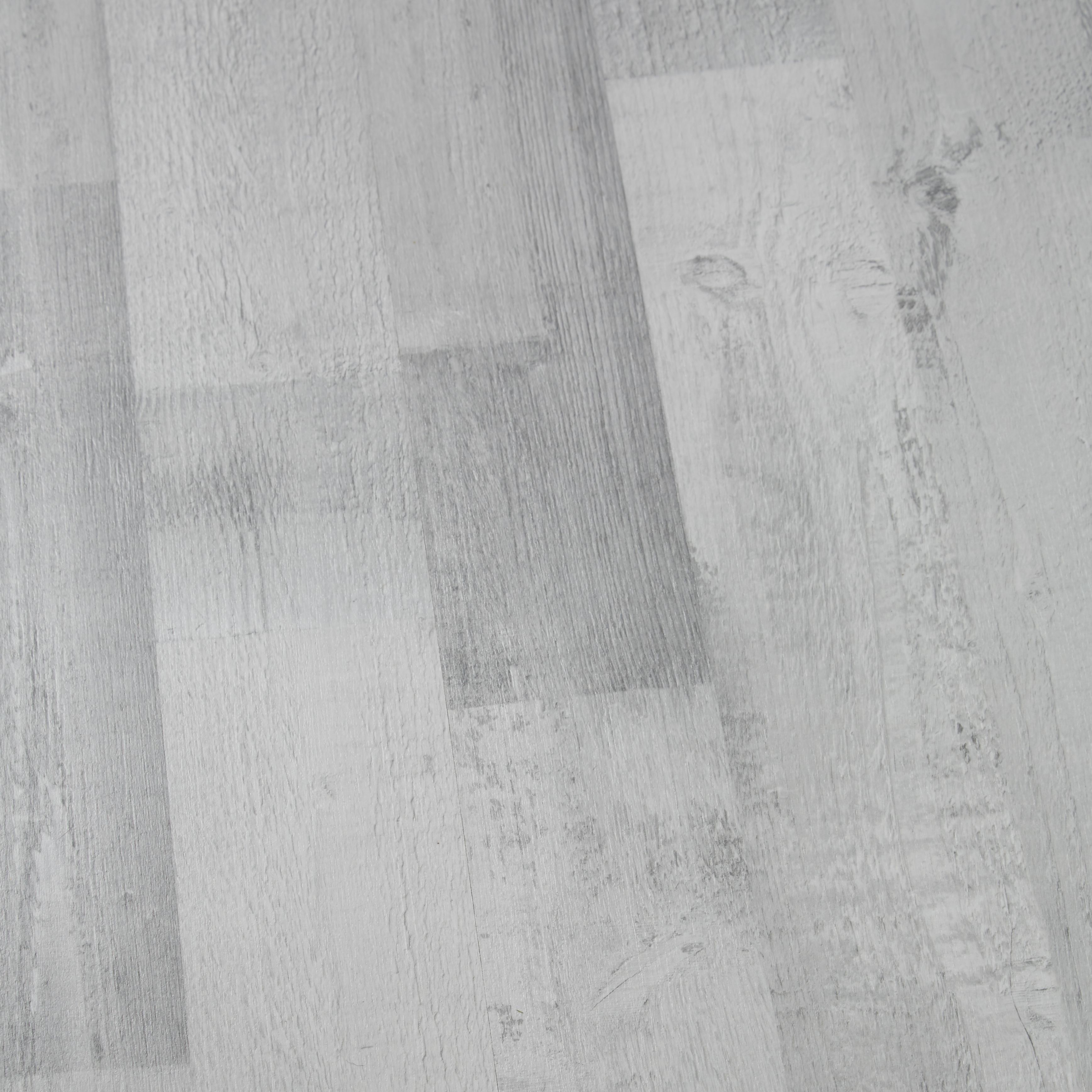 Colours Rockhampton Grey Natural Pine effect Laminate Flooring Sample