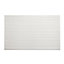 Colours Salerna White Gloss Linear Ceramic Wall Tile Sample