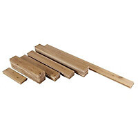 Colours Symphonia Natural Oak Solid wood flooring, 1.3m² Pack of 9