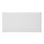 Colours Trentie White Gloss Metro Ceramic Indoor Wall Tile, Pack of 48, (L)200mm (W)100mm