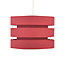 Colours Trio Strawberry 3 tier Light shade (D)28cm