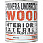 Colours Wood White Wood Primer & undercoat, 2.5L