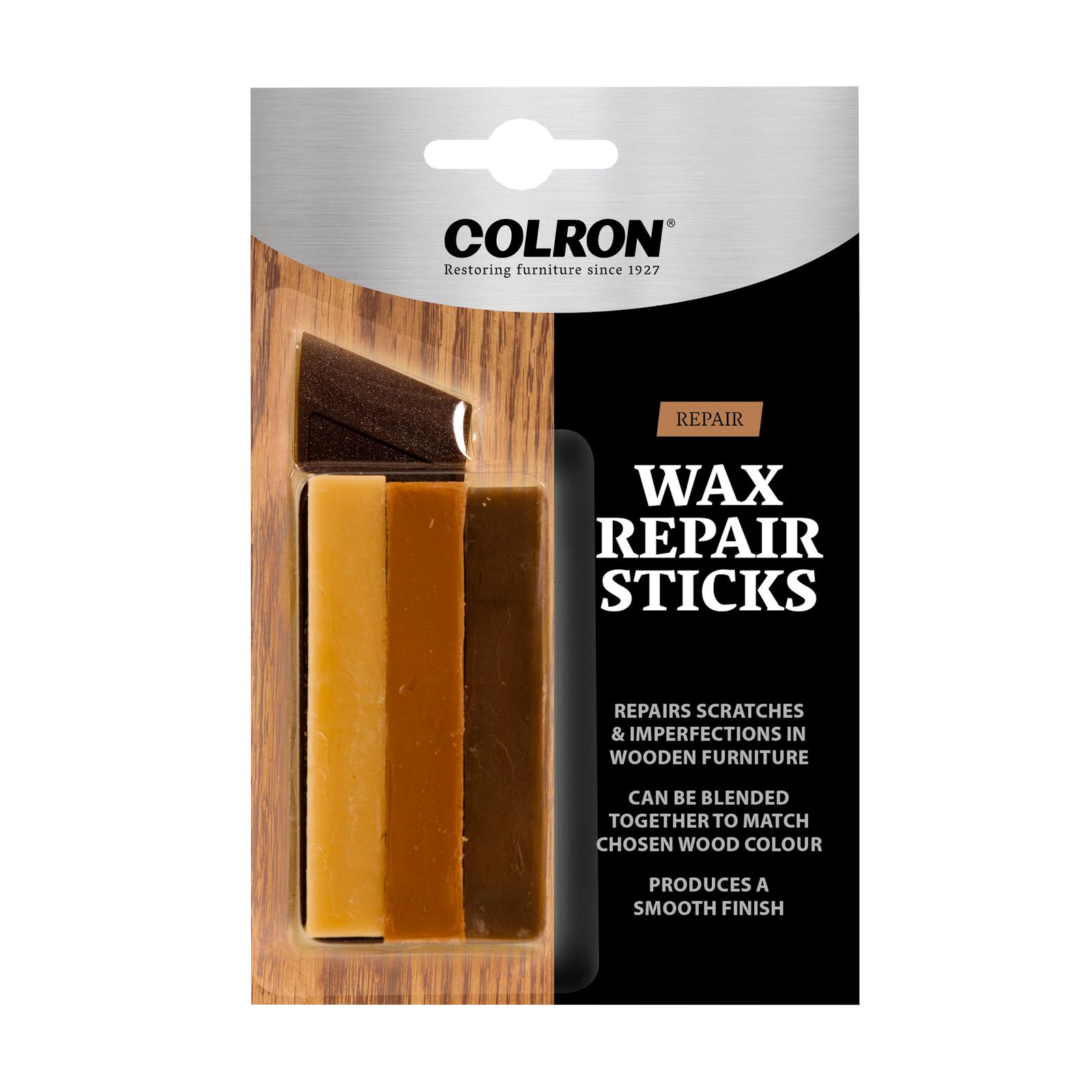 Colron Orange, red & yellow Wax repair sticks