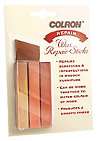 Colron Orange, red & yellow Wax repair sticks