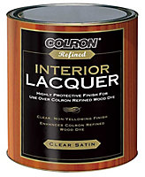 Colron Refined Clear Satin Lacquer, 750ml