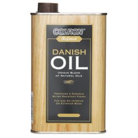 Colron Refined Deep mahogany Danish Wood oil, 500ml