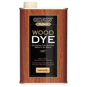 Colron Refined English light oak Matt Furniture Wood dye, 500ml