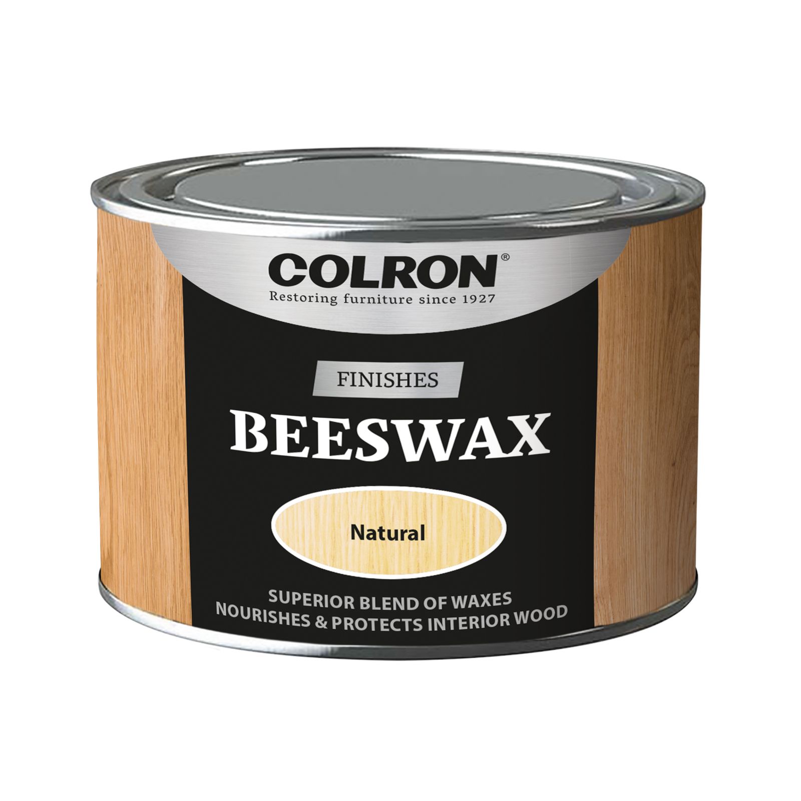 Colron Refined Natural Matt Furniture Wax Beeswax, 0.4L