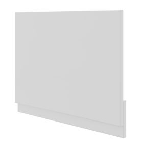 Contemporary Gloss White Rectangular End Bath panel (H)51cm (W)70cm