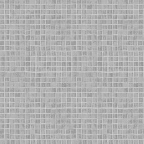 Contour Spectrum Grey Tile effect Mosaic Textured Wallpaper Sample