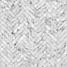 Contour White Marble chevron Tile effect Textured Wallpaper