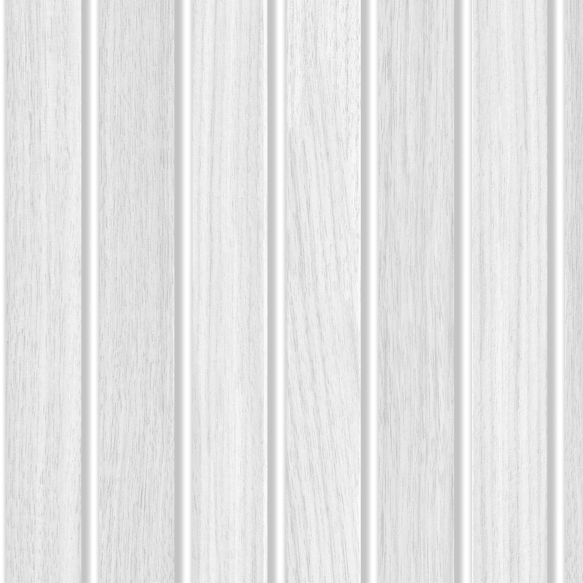 Contour White Panelled Smooth Wallpaper Sample