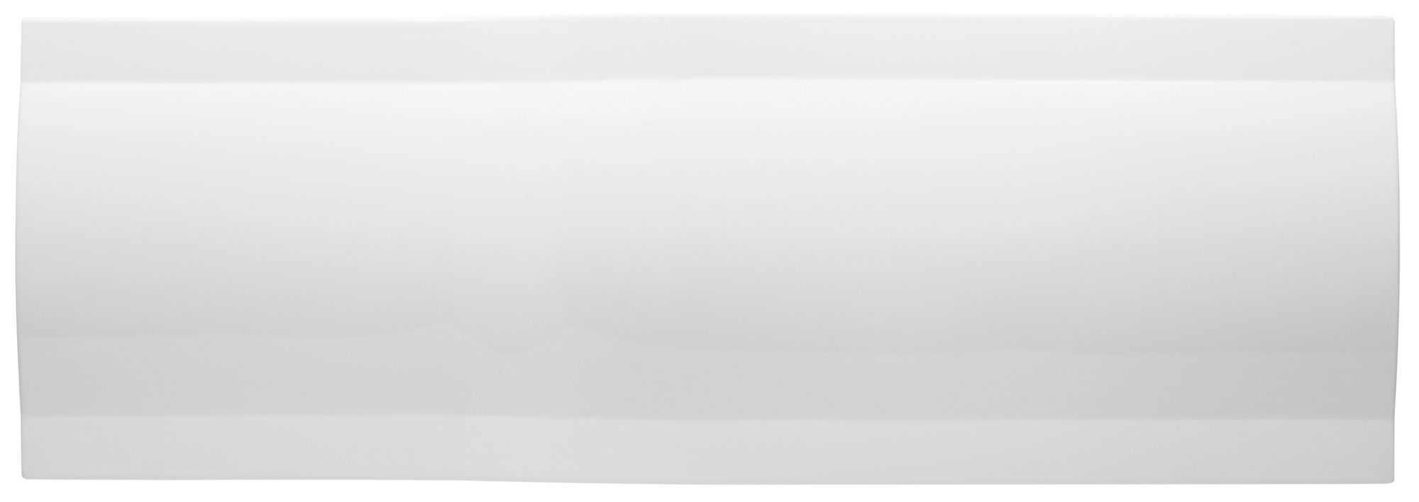 Cooke & Lewis Adelphi White Curved Front Bath panel (H)51.5cm (W)150cm