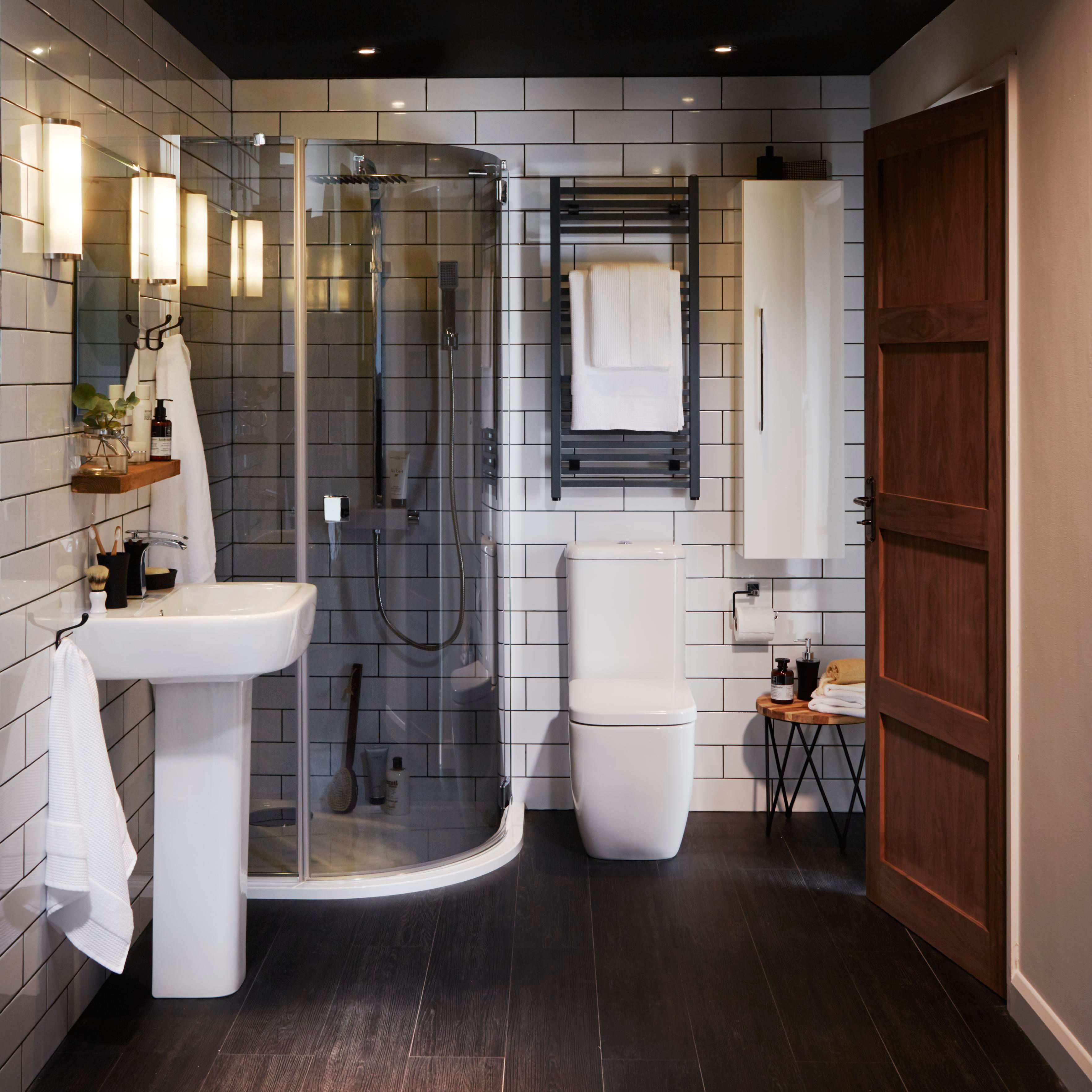 Cooke & Lewis Affini White Close-coupled Toilet with Soft close seat