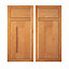 Cooke & Lewis Amberley Fixed frame Cabinet door, (W)925mm (H)720mm (T)22mm