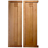 Cooke & Lewis Amberley Tall corner Cabinet door (W)300mm, Set of 2