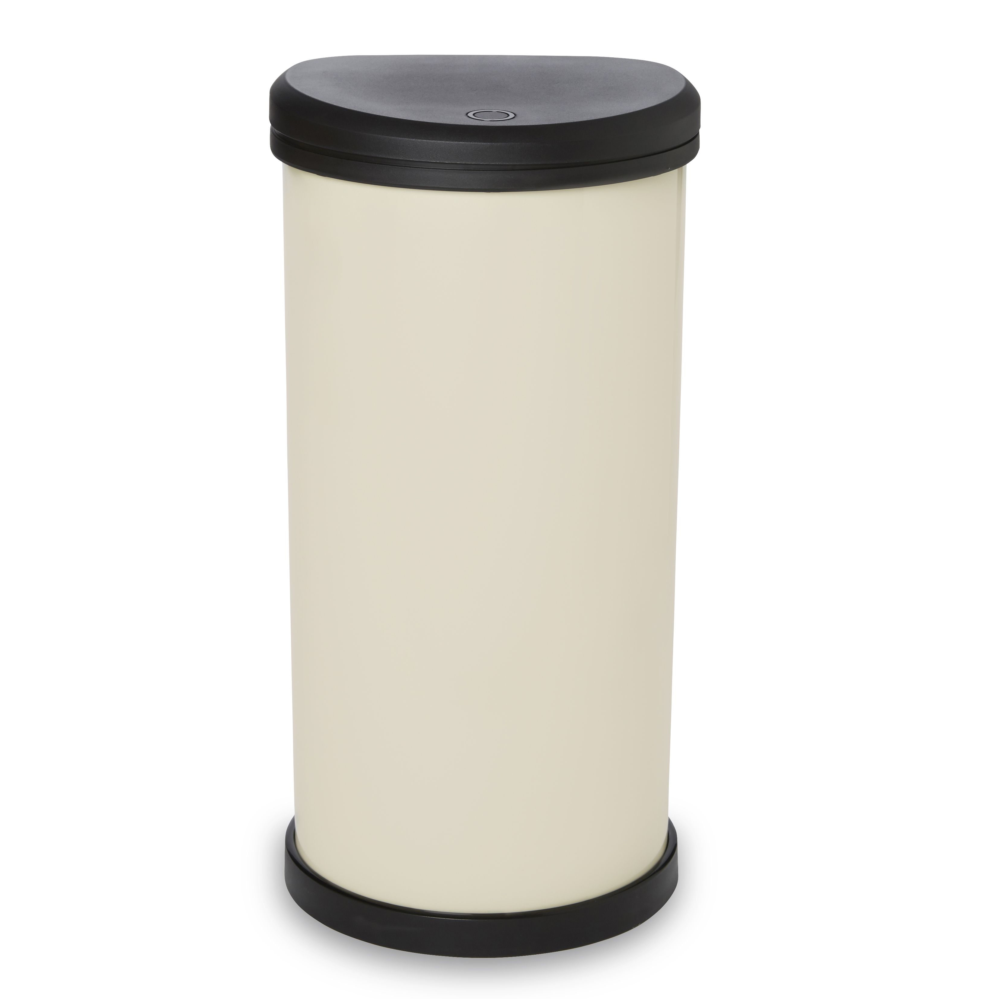 Cooke & Lewis Amphora Cream Bin - 40L