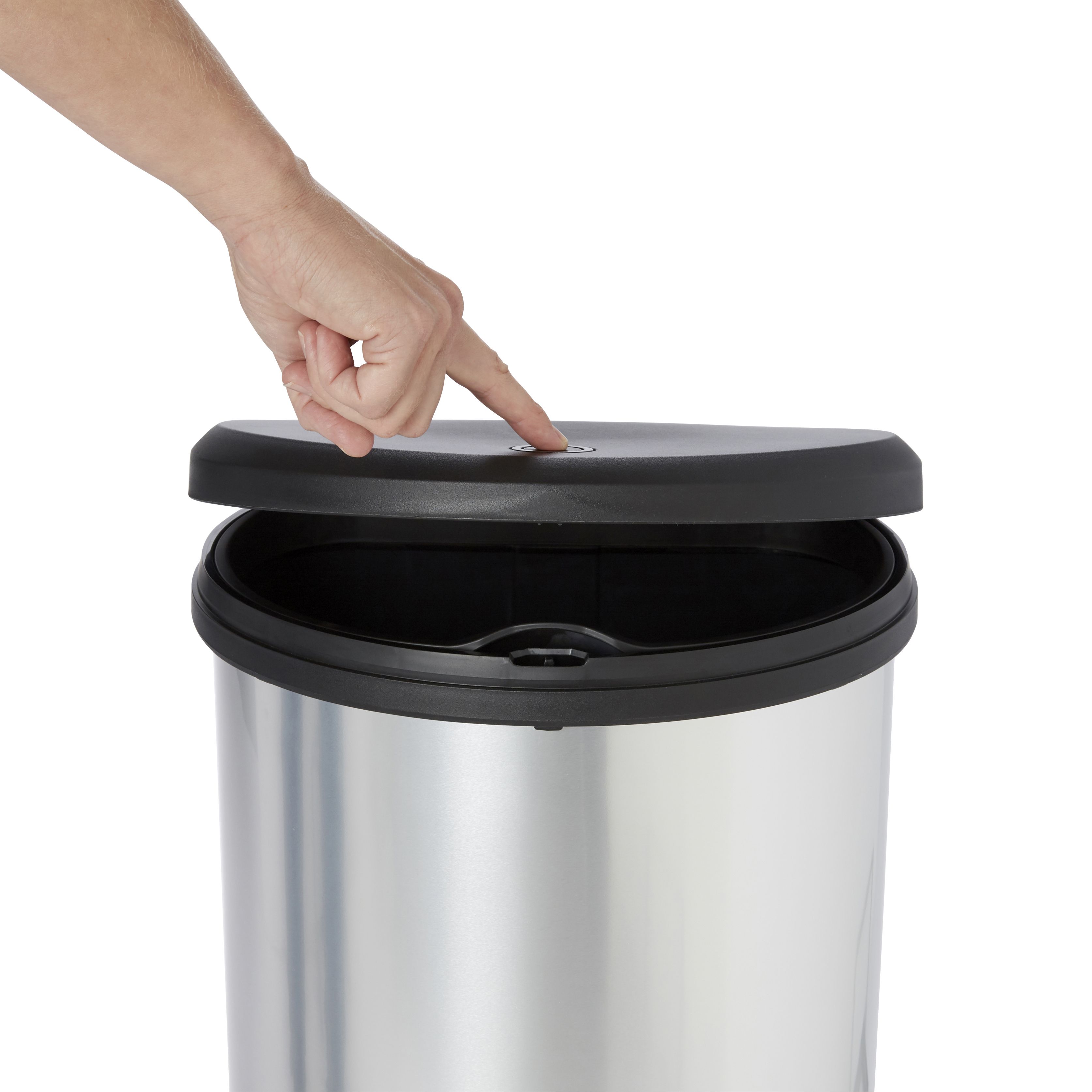 Cooke & Lewis Amphora Plastic Touch Bin - 40L