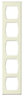 Cooke & Lewis Appleby Gloss Cream Tall Wine rack frame, (H)900mm (W)150mm