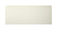 Cooke & Lewis Appleby High Gloss Cream Bridging Cabinet door (W)600mm (H)277mm (T)22mm