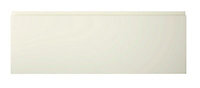 Cooke & Lewis Appleby High Gloss Cream Bridging door & pan drawer front, (W)1000mm (H)356mm (T)22mm