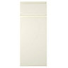 Cooke & Lewis Appleby High Gloss Cream Drawerline door & drawer front, (W)300mm (H)715mm (T)22mm