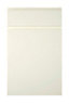 Cooke & Lewis Appleby High Gloss Cream Drawerline door & drawer front, (W)450mm (H)715mm (T)22mm