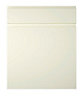 Cooke & Lewis Appleby High Gloss Cream Drawerline door & drawer front, (W)600mm (H)715mm (T)22mm