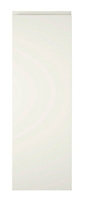 Cooke & Lewis Appleby High Gloss Cream Tall Cabinet door (W)300mm (H)895mm (T)22mm