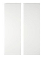 Cooke & Lewis Appleby High Gloss White Cabinet door (W)300mm (H)1912mm (T)22mm, Set of 2