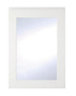 Cooke & Lewis Appleby High Gloss White Glazed Cabinet door (W)500mm (H)715mm (T)22mm