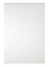 Cooke & Lewis Appleby High Gloss White Tall Cabinet door (W)600mm (H)895mm (T)22mm