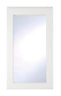 Cooke & Lewis Appleby High Gloss White Tall glazed Cabinet door (W)500mm (H)895mm (T)22mm
