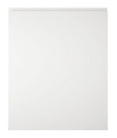 Cooke & Lewis Appleby High Gloss White Tall single oven housing Cabinet door (W)600mm (H)737mm (T)22mm