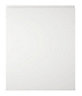 Cooke & Lewis Appleby High Gloss White Tall single oven housing Cabinet door (W)600mm (H)737mm (T)22mm