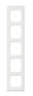 Cooke & Lewis Appleby High gloss White Wine rack frame, (H)720mm (W)150mm