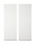 Cooke & Lewis Appleby White Tall corner Cabinet door (W)250mm (H)895mm (T)22mm, Set of 2