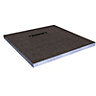 Cooke & Lewis Aquadry Dark grey Rectangular Shower tray (L)170cm (W)90cm
