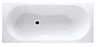 Cooke & Lewis Barbican White Steel Rectangular Luxury bath (L)1700mm (W)750mm
