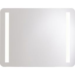 Cooke & Lewis Berrow Rectangular Illuminated Frameless Bathroom mirror (H)600mm (W)800mm