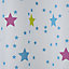 Cooke & Lewis Bhama Multicolour Star Shower curtain (L)1800mm