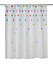 Cooke & Lewis Bhama Multicolour Star Shower curtain (L)1800mm