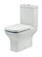 Cooke & Lewis Capriana White Close-coupled Toilet, basin & tap pack