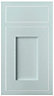 Cooke & Lewis Carisbrooke Blue Framed Drawerline door & drawer front, (W)400mm (H)720mm (T)22mm