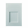 Cooke & Lewis Carisbrooke Blue Framed Drawerline door & drawer front, (W)500mm (H)720mm (T)22mm