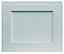 Cooke & Lewis Carisbrooke Blue Framed Integrated appliance Cabinet door (W)600mm
