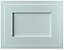 Cooke & Lewis Carisbrooke Blue Framed Integrated extractor fan Cabinet door (W)600mm
