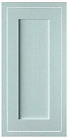 Cooke & Lewis Carisbrooke Blue Framed Tall Cabinet door (W)450mm
