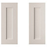 Cooke & Lewis Carisbrooke Cashmere Base corner Cabinet door (W)925mm, Set of 2